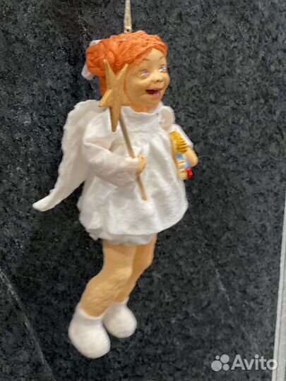 Ватные елочные игрушки