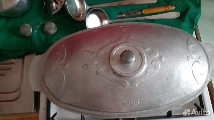 Утятница гусятница на 4литра большая,оригинал СССР