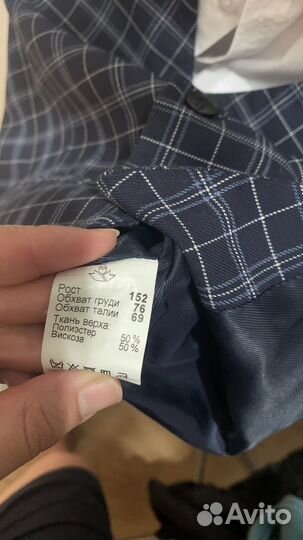 Жилетка для мальчика карина в клетку