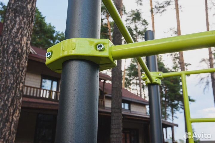 Воркаут (3 перекладины, шведская стенка) W218