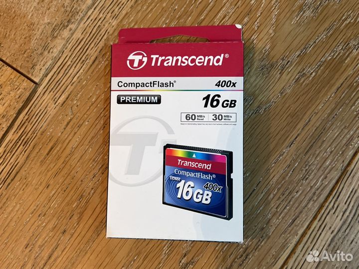 Карта памяти CF, SD-WiFi Transcend