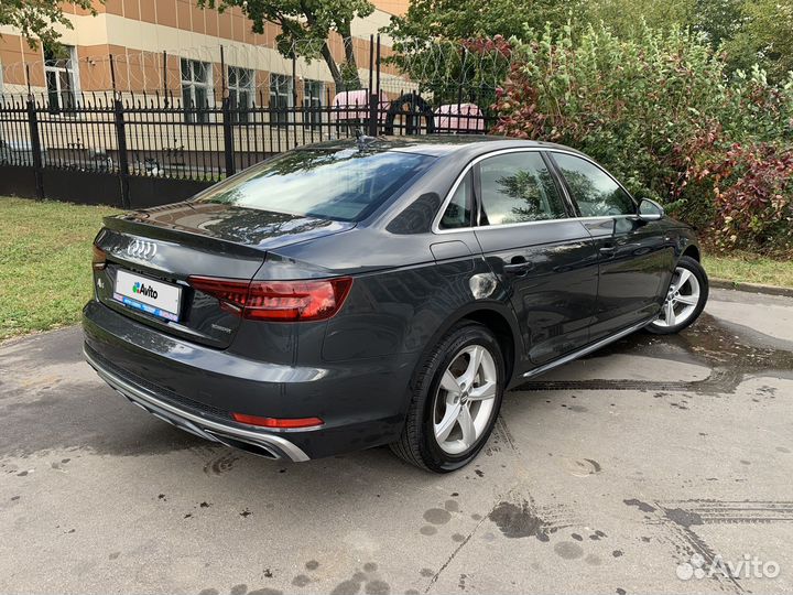 Audi A4 2.0 AMT, 2019, 63 627 км