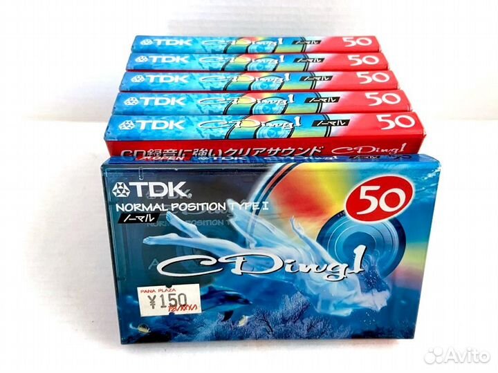 Аудиокассеты кассеты TDK CDing I 50 - 1998 г