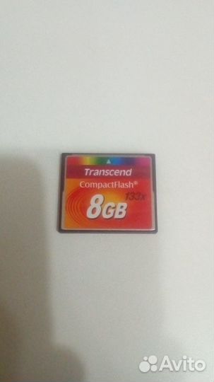 Карта памяти Transcend Compact Flash 8gb