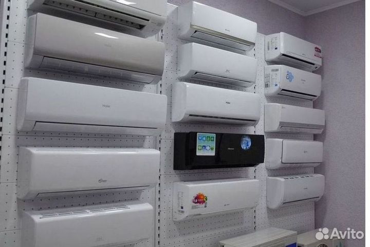 Сплит система с установкой