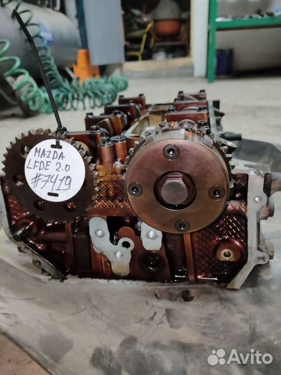 Гбц в сборе двигатель Mazda lfde, 2.0