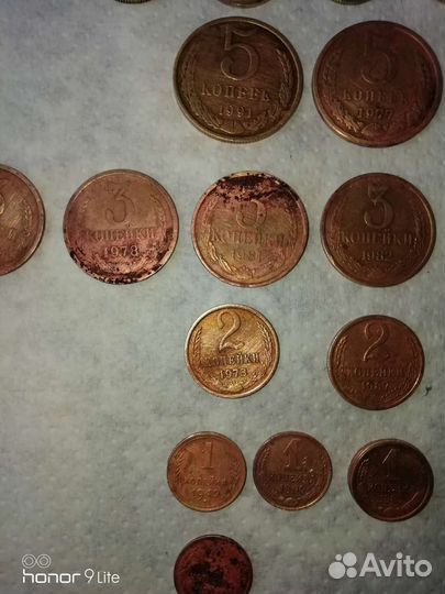 Коллекция монет ссср, России