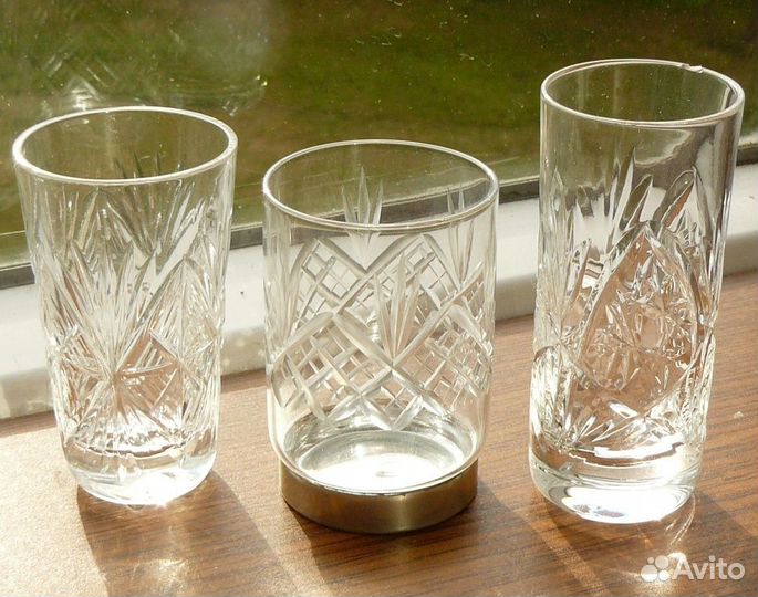 Стопки хрусталь винтаж СССР