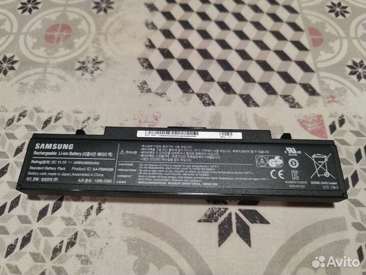 Аккумулятор для ноутбука samsung
