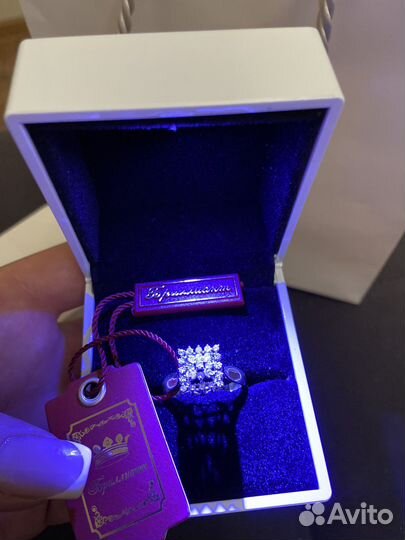 Кольцо бриллиант