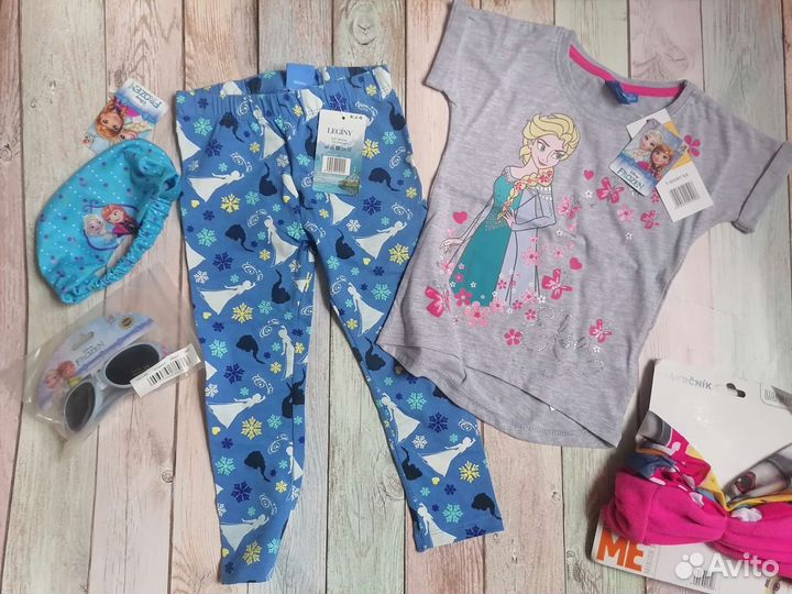 Вещи пакетом на девочку 98см все новое