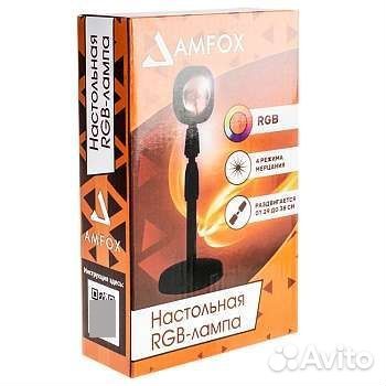 Настольная лампа amfox H09, RGB