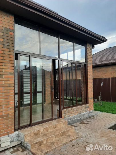 Алюминиевые окна Витражное остекление