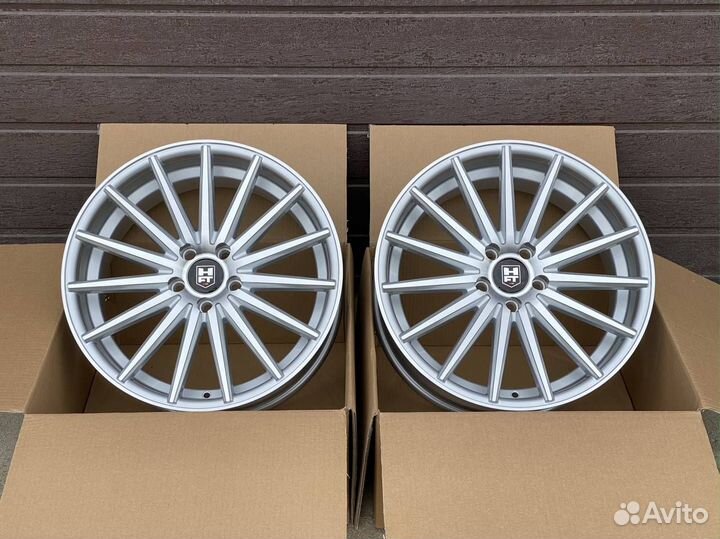Диски R18 5x108 Vossen VFS-2 серебро