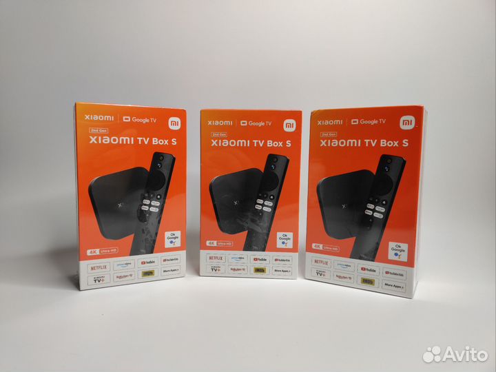 Xiaomi Mi Tv Box s 2 gen новые