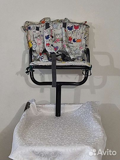 Для велосипеда, кресло детское,звонок,руль скл