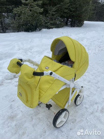 Коляска 2 в 1 adamex luciano