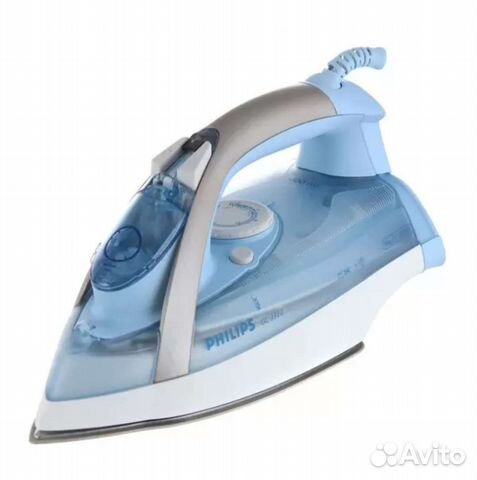 Утюг Philips GC3320, 2300Вт, голубой/ белый