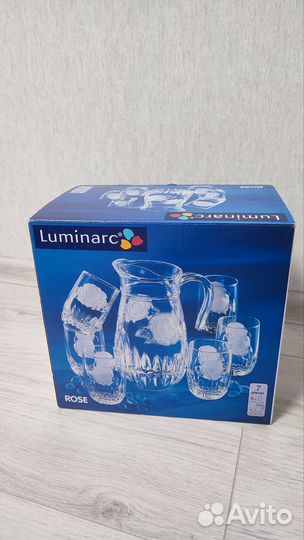 Набор питьевой (кувшин + стаканы)