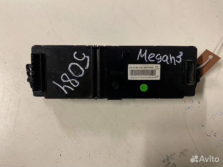 Блок управления отопителем Renault Megane 3