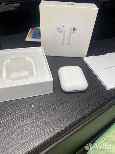 Беспроводные наушники apple airpods 2