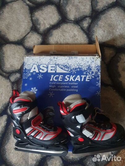 Коньки раздвижные 26-29