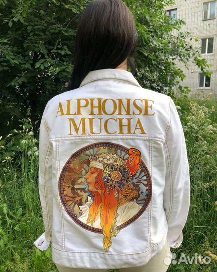 Джинсовка.Роспись джинсовки