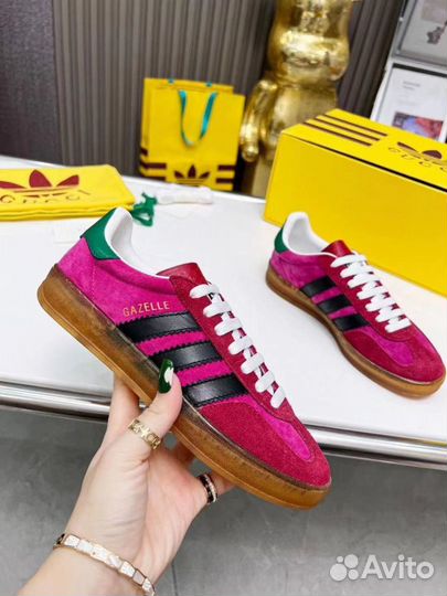 Кеды Adidas & Gucci Gazelle 36,37,38,39,40,41