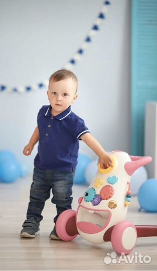 Детские ходунки - каталка, толокар, бизиборд