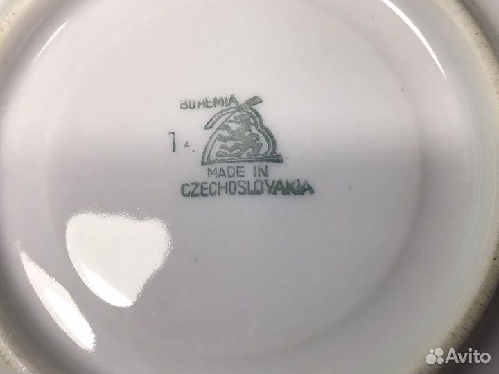 Чайные трио/Bohemia/Чехия/70е годы