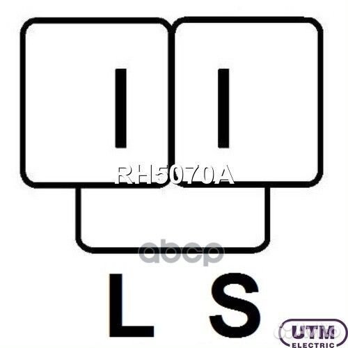 Регулятор генератора + щеткодержатель rh5070a Utm