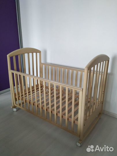 Детская кроватка Pali Zoo Италия+матрас