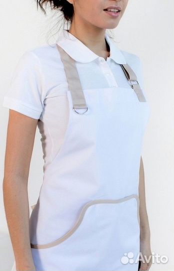 Китель поварской мужской белый