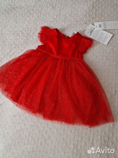 Платье для девочки 74 80