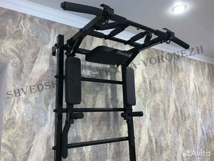 Шведская стенка + Турник 3в1 мультихват «Power»