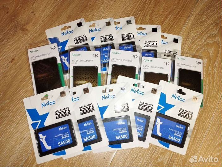 SSD 120 гб,128 гб новые