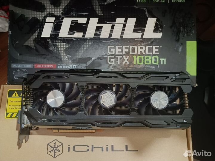 Видеокарта GTX 1080 ti 11 gb