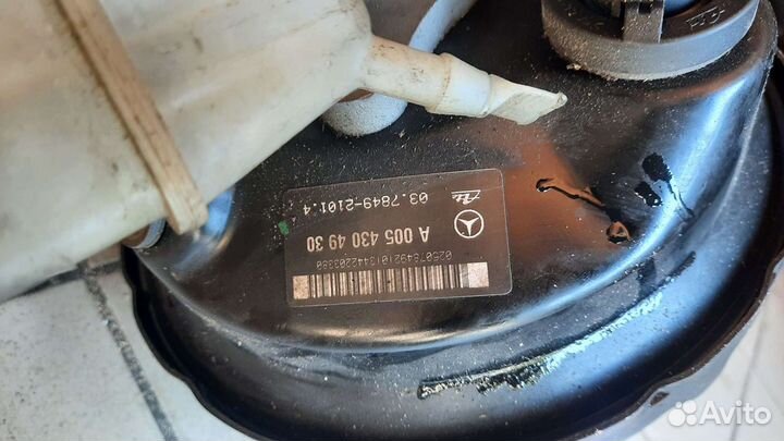 Главный тормозной цилиндр мерседес w203 C-класс