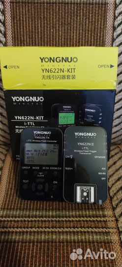 Комплект yongnuo YN622N-TX I-TTL и YN622N I-TTL