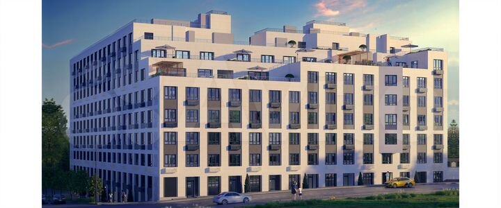 3-к. квартира, 89,1 м², 6/8 эт.