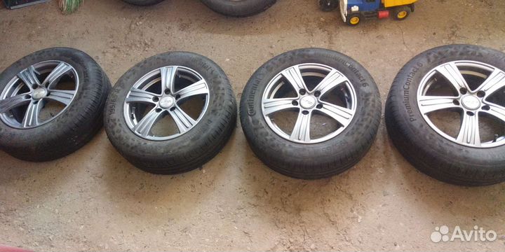 Комплект летних колес r15 kia ceed