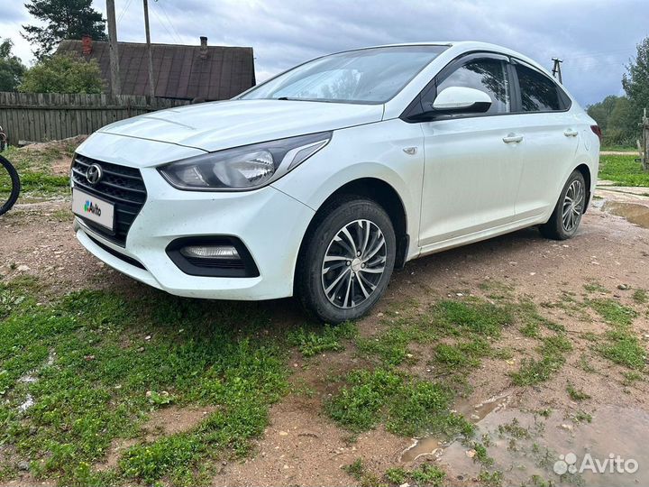 Hyundai Solaris 1.4 AT, 2018, 222 000 км