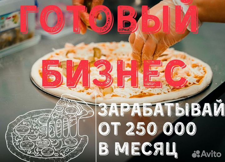 Готовый бизнес пиццерий Sushi Moji с высоким доход
