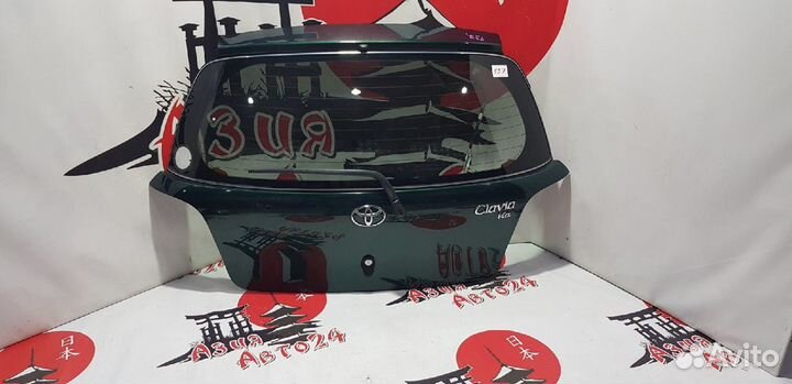 Дверь задняя багажника Toyota Vitz NCP10 2NZ-FE 19