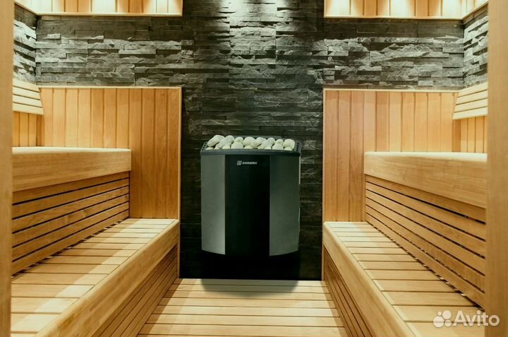 Электрокаменка Печь Для Бани Ермак BC-60 BW