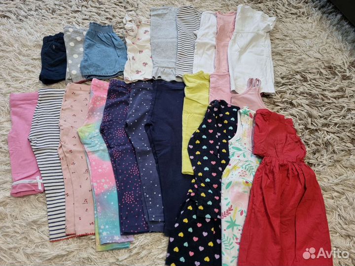 Вещи пакетом для девочки 98