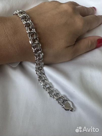 Браслет Бисмарк 20,5см медицинский сплав