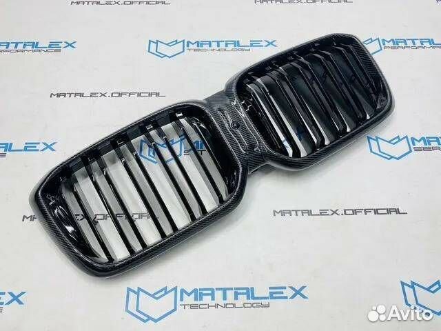 Решетка радиатора BMW G01 G02 рест, М, карбон