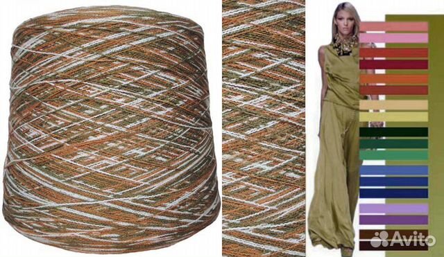 Пряжа бобинная Вискоза