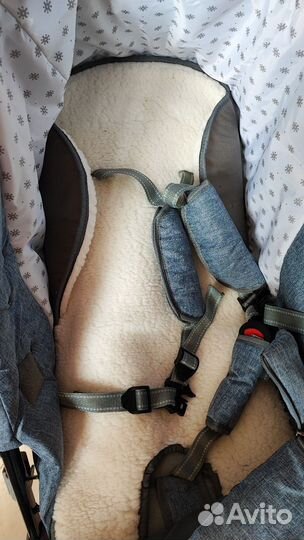 Детские санки коляска ника